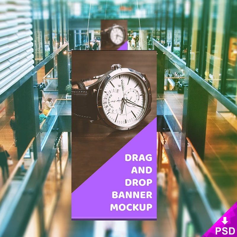 Download Mall Billboard PSD Mockup Download For Free | DesignHooks