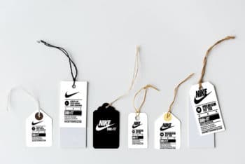 Free Price Tags Mockup