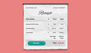 Download Free Payment Receipt Design Mockup in PSD - DesignHooks