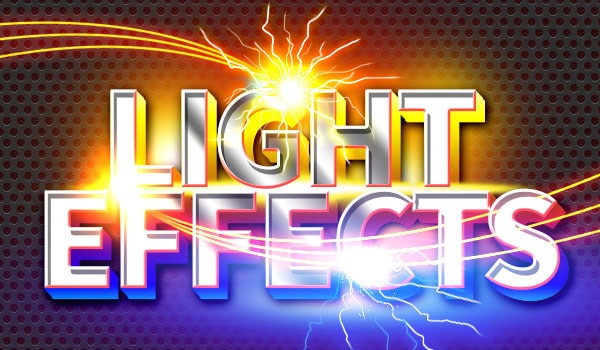 Sparkle Plus Light Text Effects