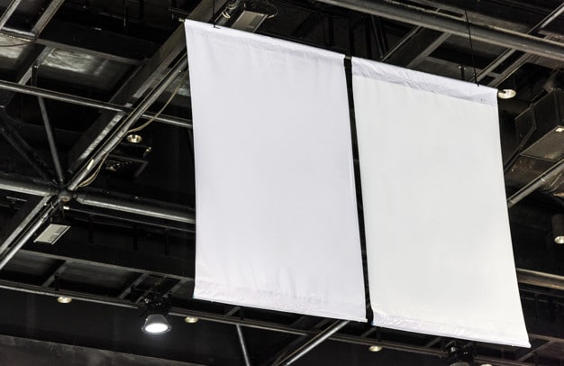 Blank Cloth Billboard