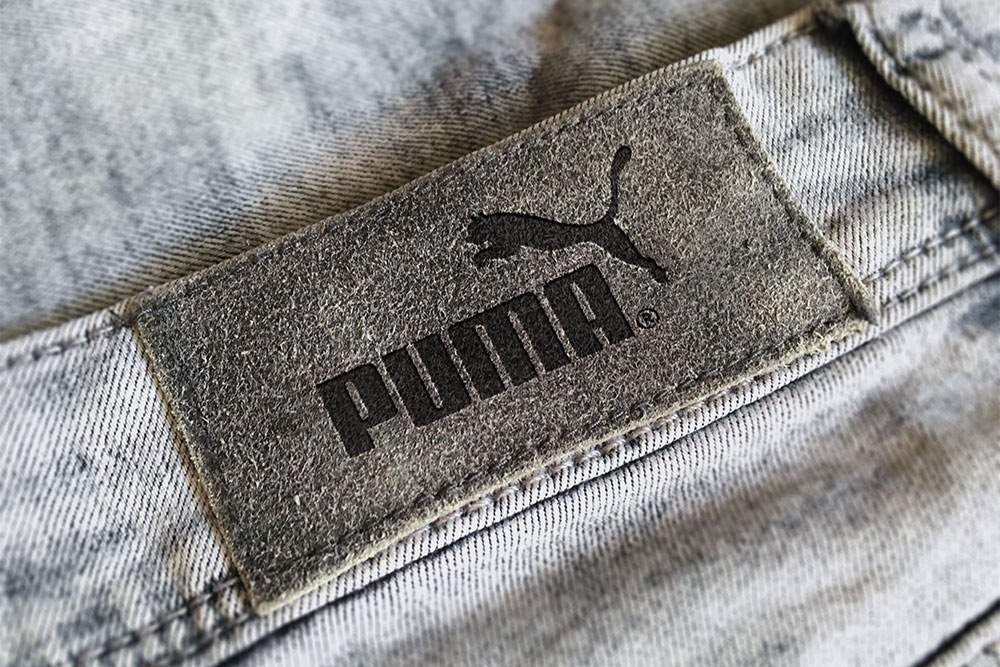 free jeans label mockup