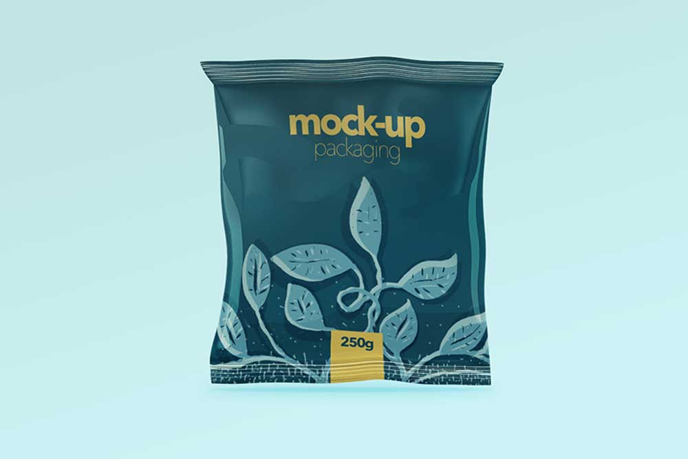 Download This Free Sachet Pack Mockup - Designhooks