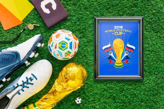 Download Free Football World Cup Frame Mockup in PSD - DesignHooks