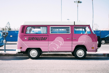 Volkswagen Advertising Mockup for Free