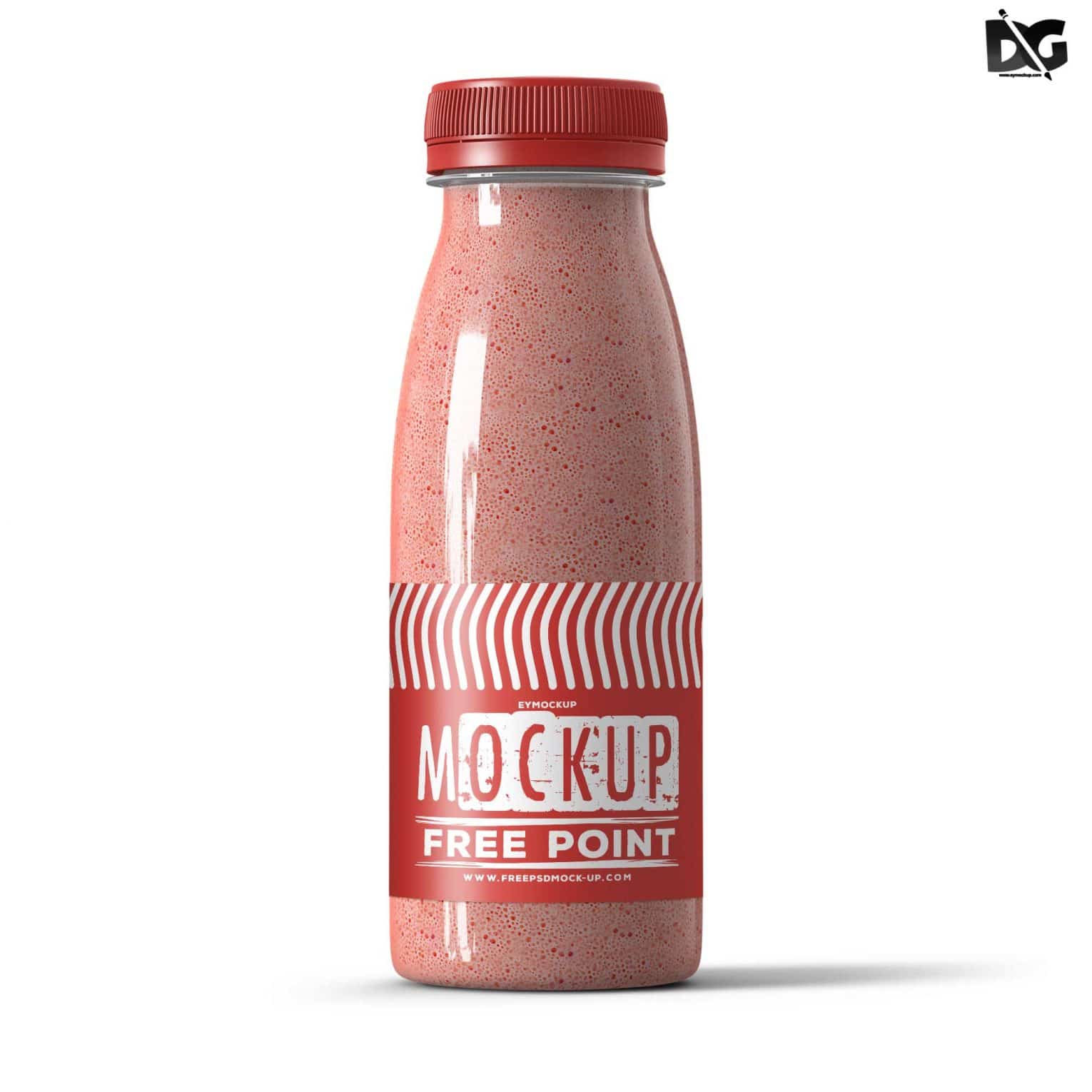 Download Milk Bottle PSD Mockup Download for Free | DesignHooks
