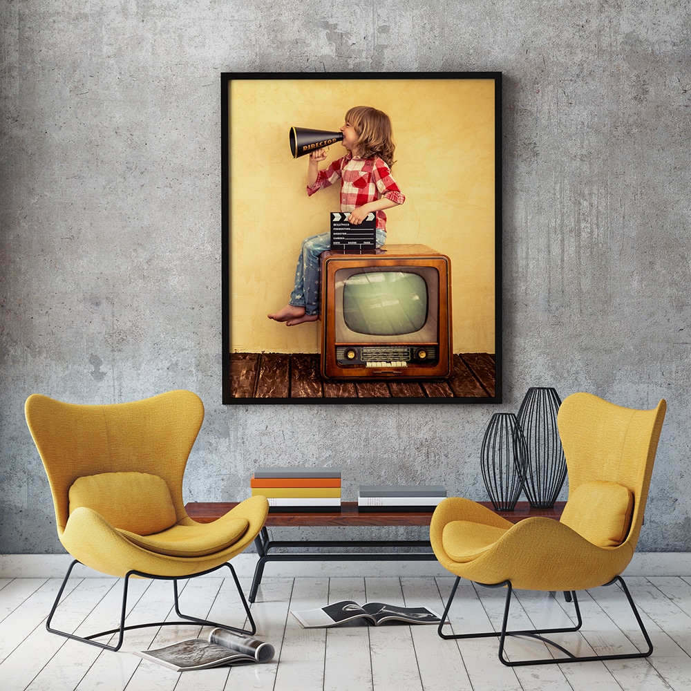 Indoor Poster PSD Template Design