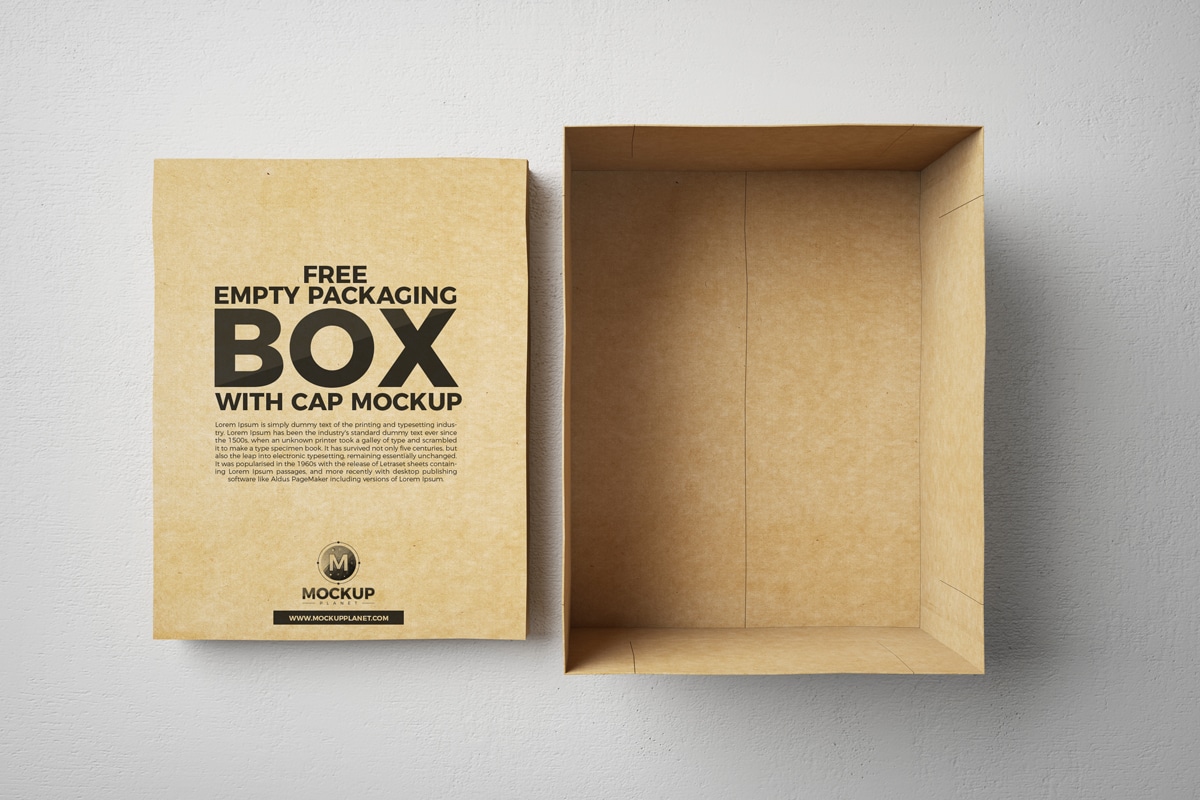 Download Packaging Box PSD Mockup Download for Free | DesignHooks
