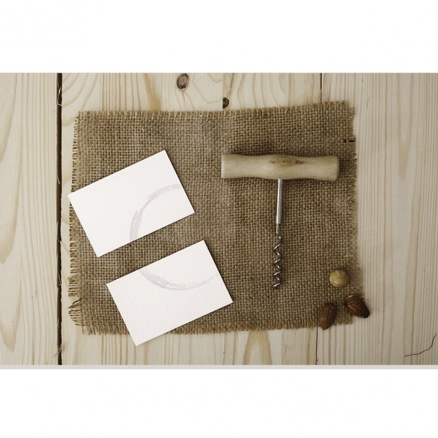 Cards Plus Corkscrew Scene