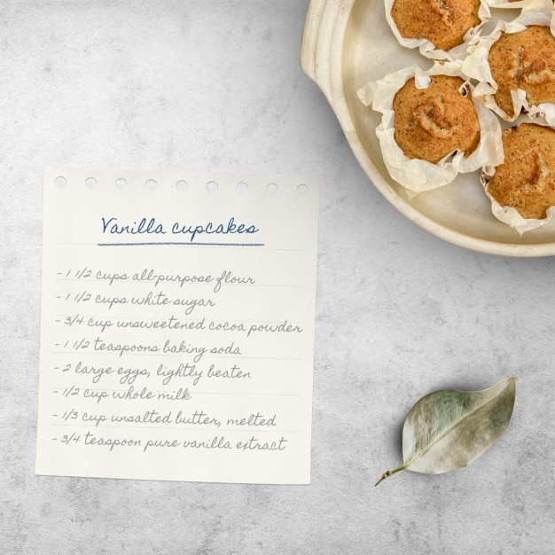 Vanilla Cupcake Recipe