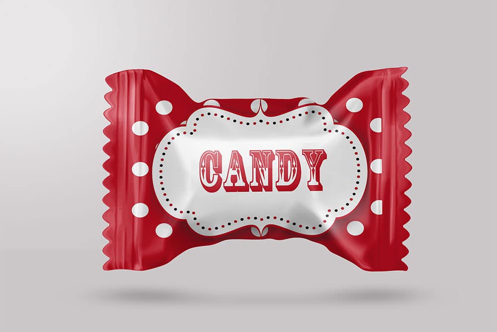 Download This Free Candy Packaging Mockup - Designhooks
