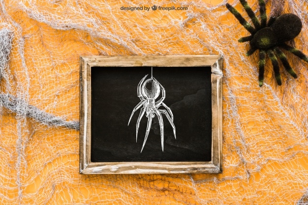 Spooky Halloween Spider