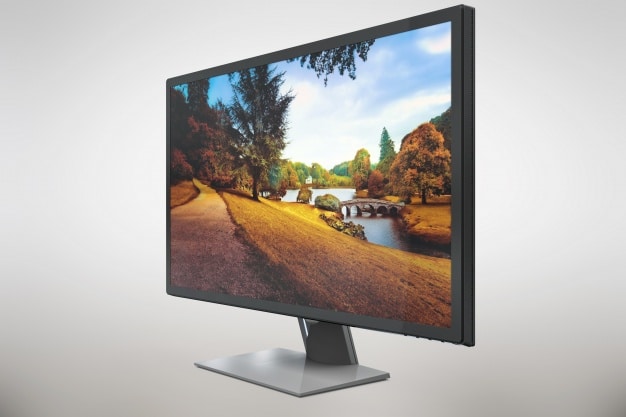 Expensive Modern Computer Monitor