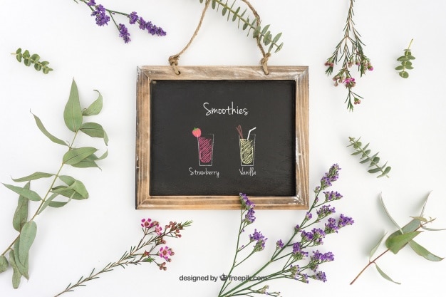 Refreshing Smoothies Slate