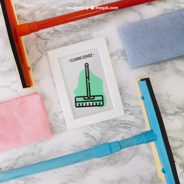 Cleaning Materials Plus Frame