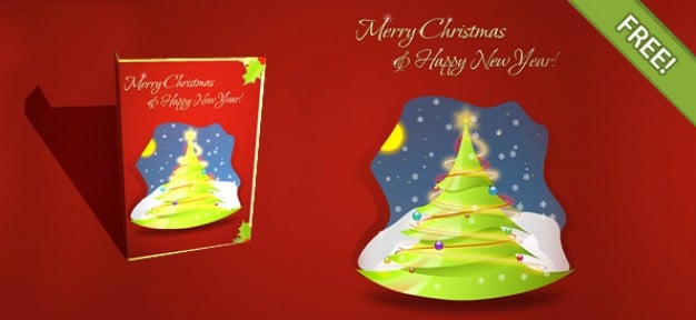Layered Christmas Card