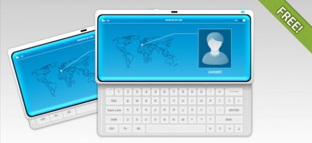 Layered Abstract Phone