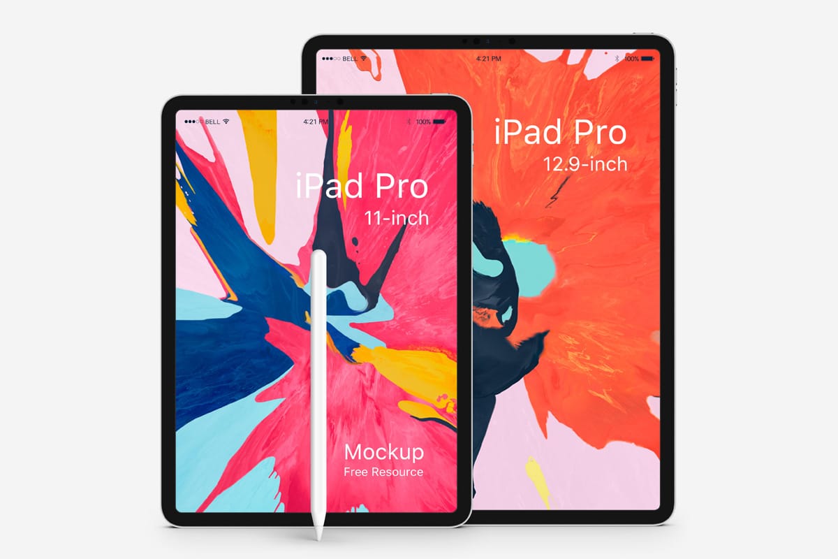 iPad Pro PSD Mockup Free Download DesignHooks