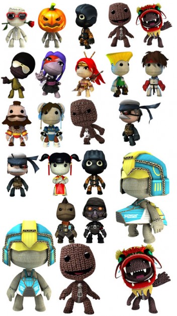 Cute Little Big Planet Characters