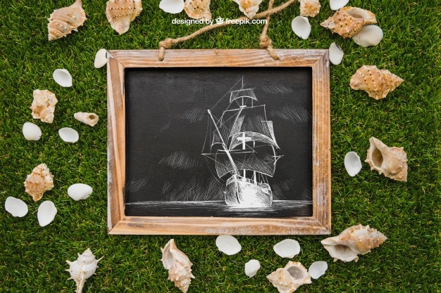 Ship Drawing Plus Slate