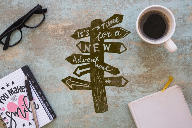 Cute Modern Travel Concept