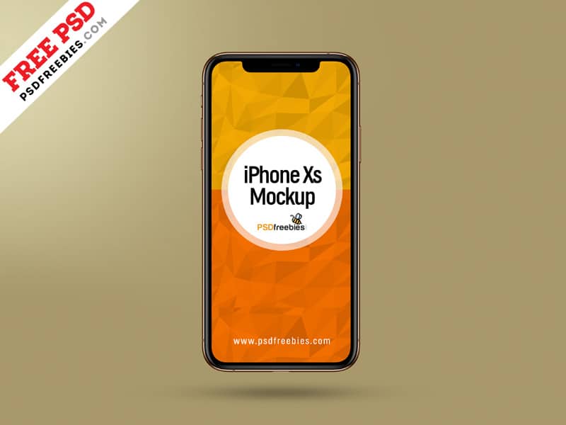 Download iPhone XS PSD Mockup Free Download | DesignHooks