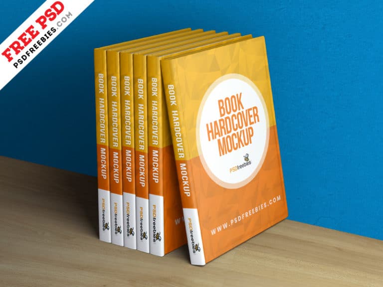 Hardcover Book Collection PSD Mockup Download for Free | DesignHooks