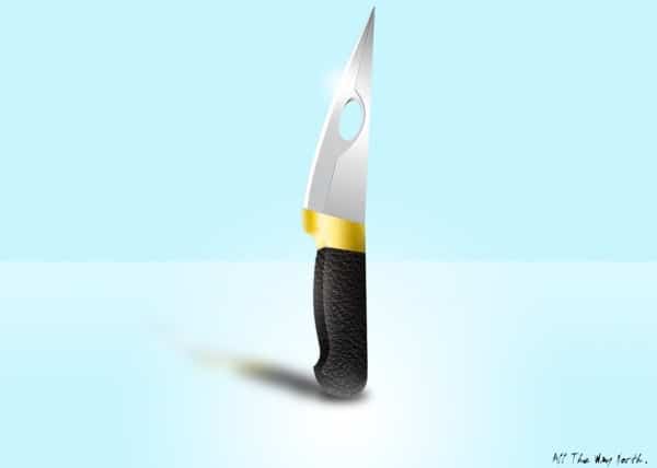 Realistic Sharp Knife