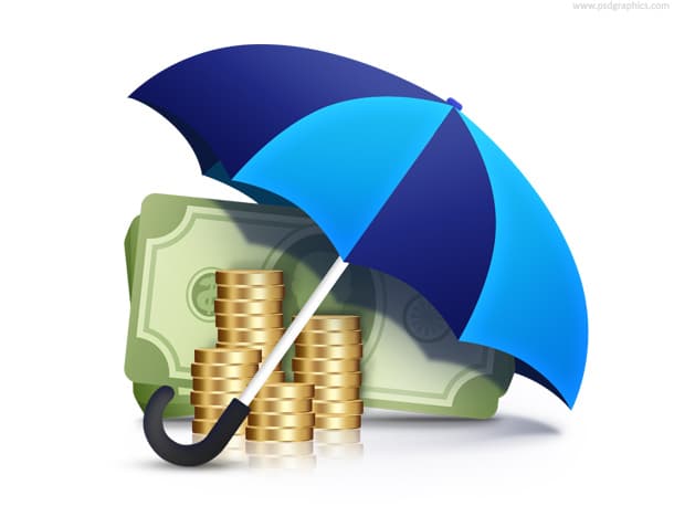 Download Free Money Plus Umbrella Concept Mockup in PSD - DesignHooks