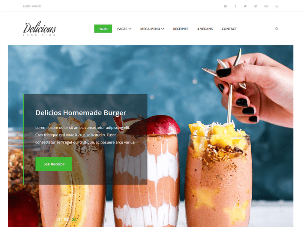 Dessert Bar Website