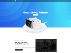 Free Smart Watch Shop HTML Template - DesignHooks