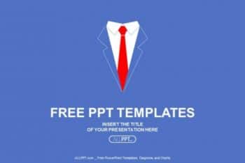 Free Business Suit Concept Powerpoint Template