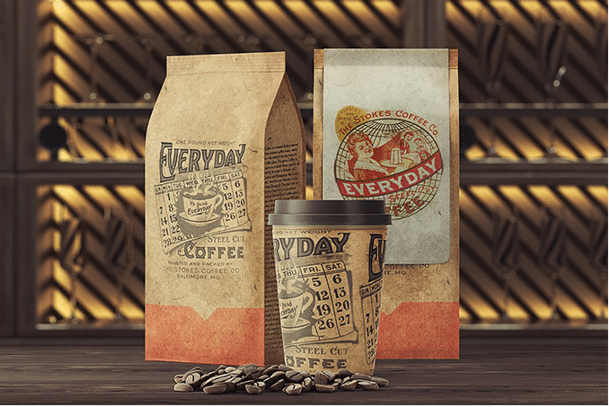 Coffee Packaging PSD Mockup Download for Free - DesignHooks