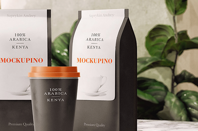 Download Coffee Packaging PSD Mockup Download for Free - DesignHooks