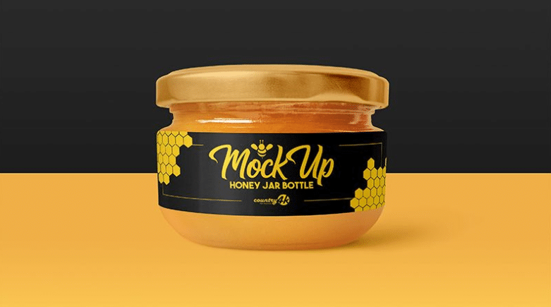 Download Honey Jar PSD Mockup Free Download - DesignHooks PSD Mockup Templates