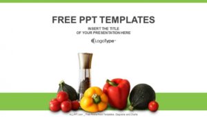 Free Fresh Healthy Vegetables Powerpoint Template - DesignHooks