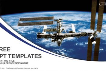 Free International Space Station Powerpoint Template