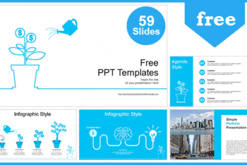 Free Money Oriented Design Powerpoint Template