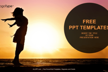 Free Female Fulfilment Concept Powerpoint Template