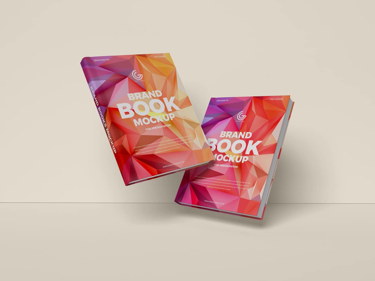 Download Brand Books PSD Mockup Download for Free | DesignHooks