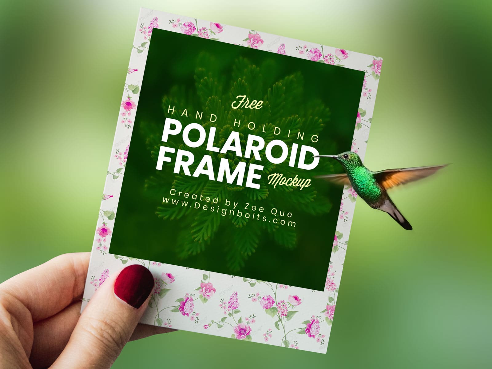Download Polaroid Photo frame PSD Mockup Download for Free ...