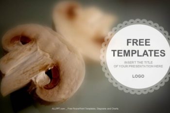 Free Incredible Mushroom Food Powerpoint Template