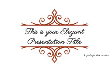 Free Elegant Theme Slides Powerpoint Template