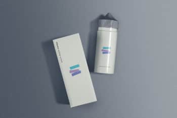 Dropper Bottle PSD Mockup for Free