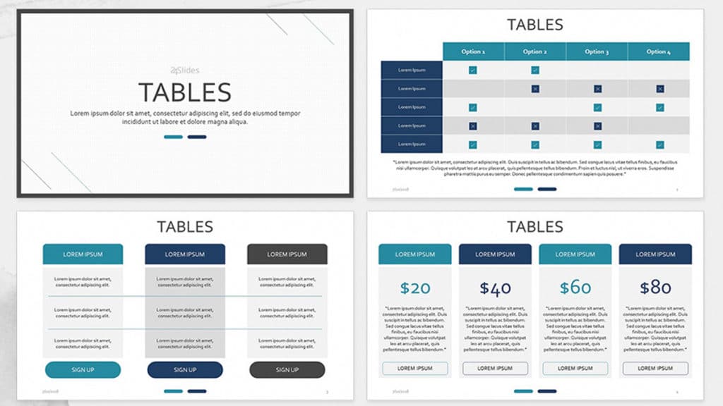 Create A Table Template In Powerpoint