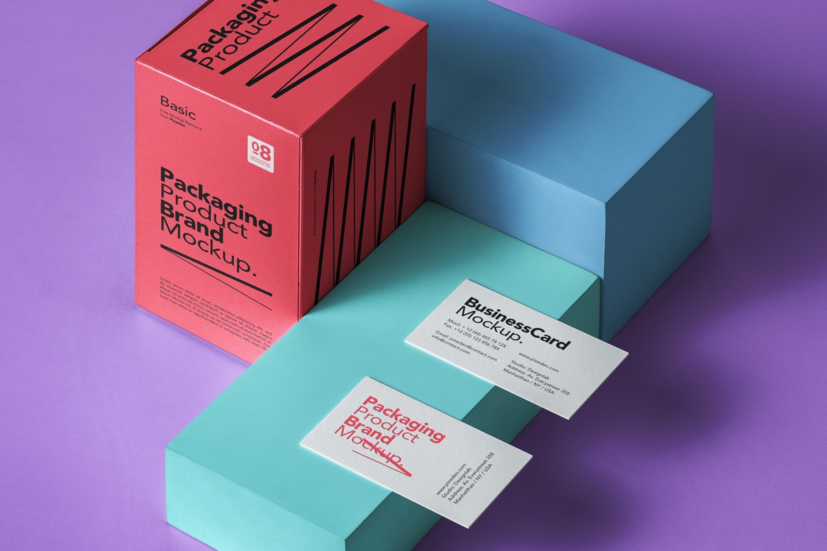 Product Packaging Box PSD Mockup Download for Free - DesignHooks