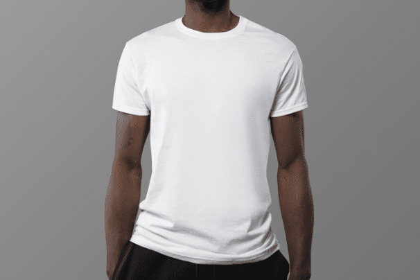 Round Neck Men T-shirt PSD Mockup Download Free - DesignHooks