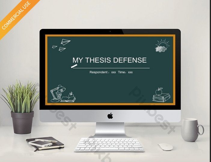 Chalkboard Thesis Defense