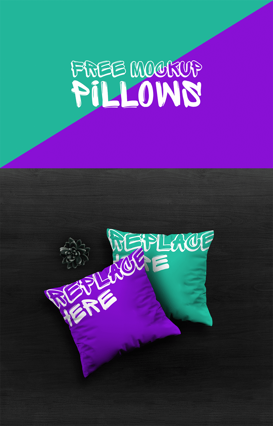 Download Free Pillows PSD mockup Download | DesignHooks