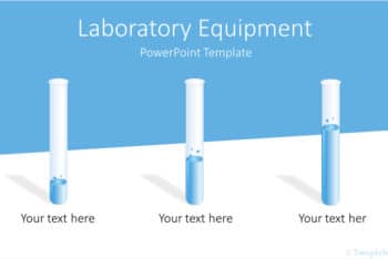 Free Lab Equipment Slides Powerpoint Template